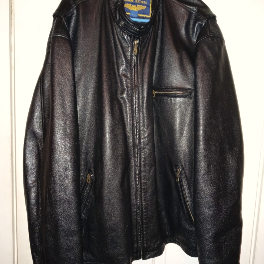 Wilsons Leather coat by Airborne leathers